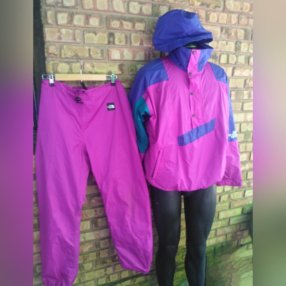 North Face Gore Tex Jacket Coat Pants GoreTex Vintage Waterproof Women's M/L